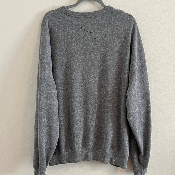 Clare V Gray L’Ennui Textured Sweatshirt - Picture 5 of 7